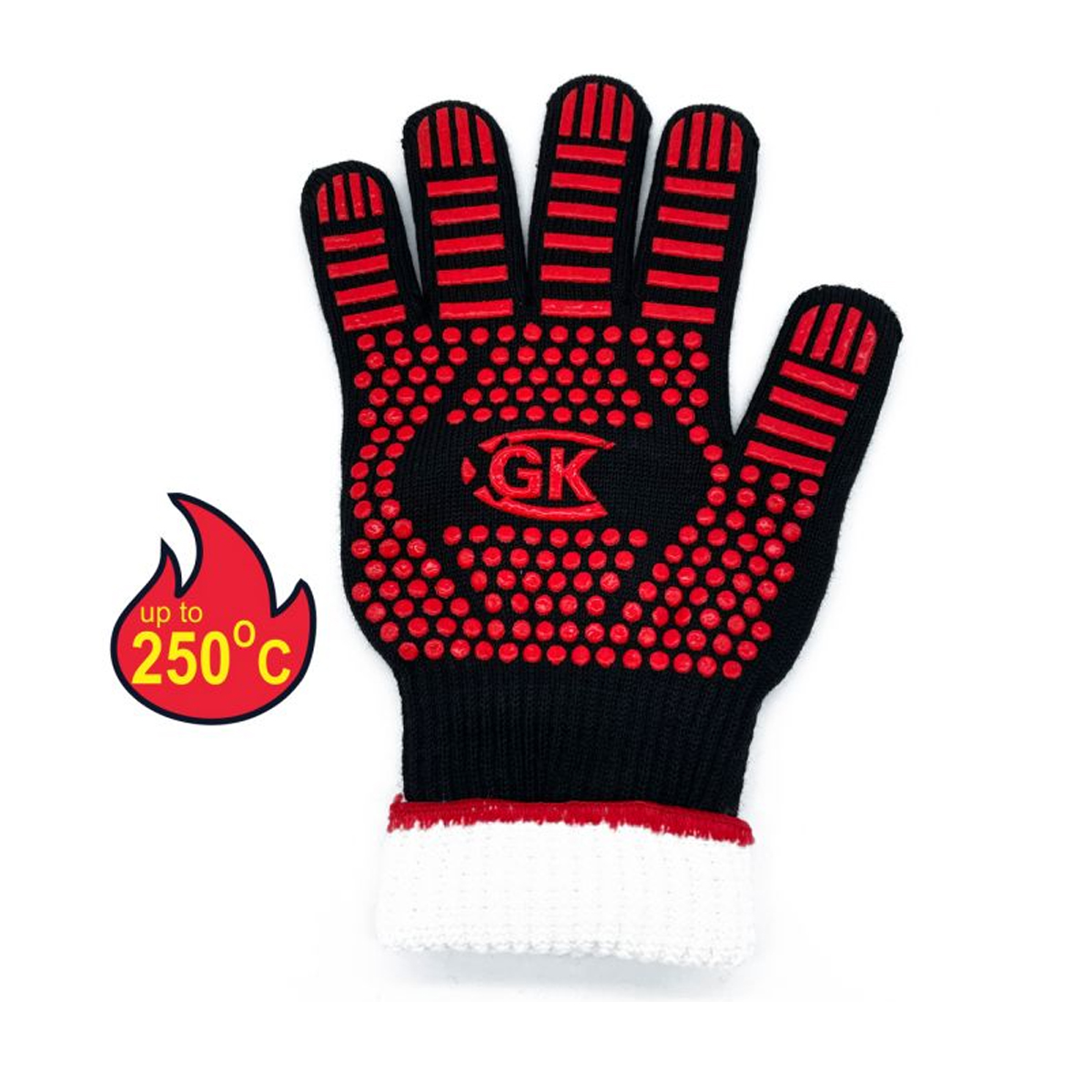GLOVES RESISTANT TO HIGH TEMPERATURE 1PC