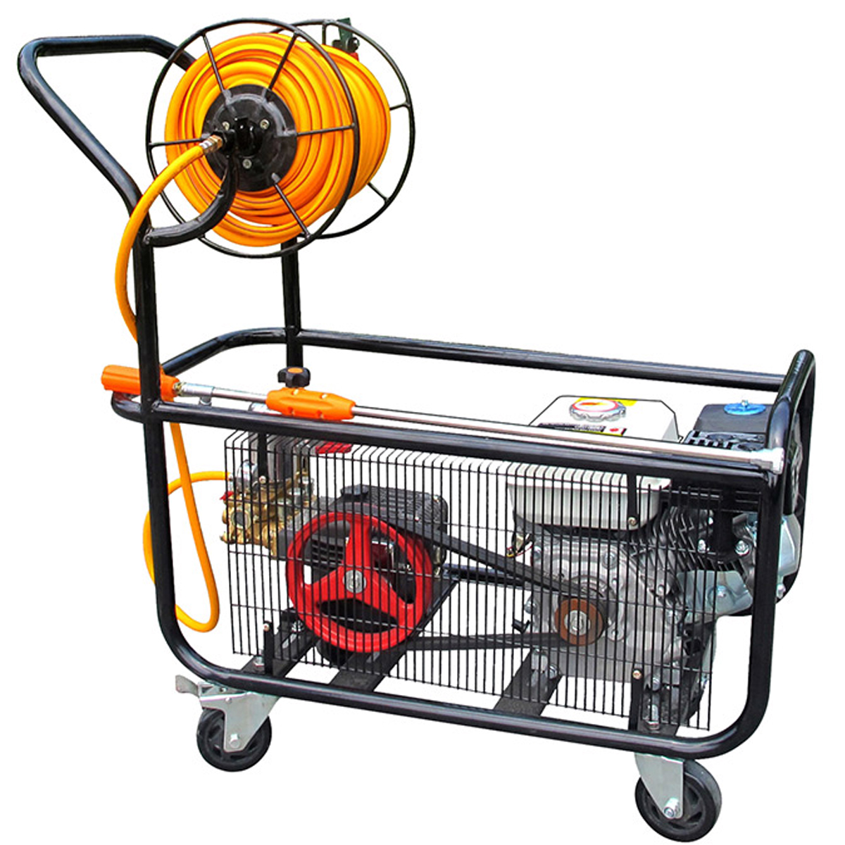 NAKAYAMA SPRAYER WITH METAL HOSE REEL 6,5H 45L/MIN  NS4510