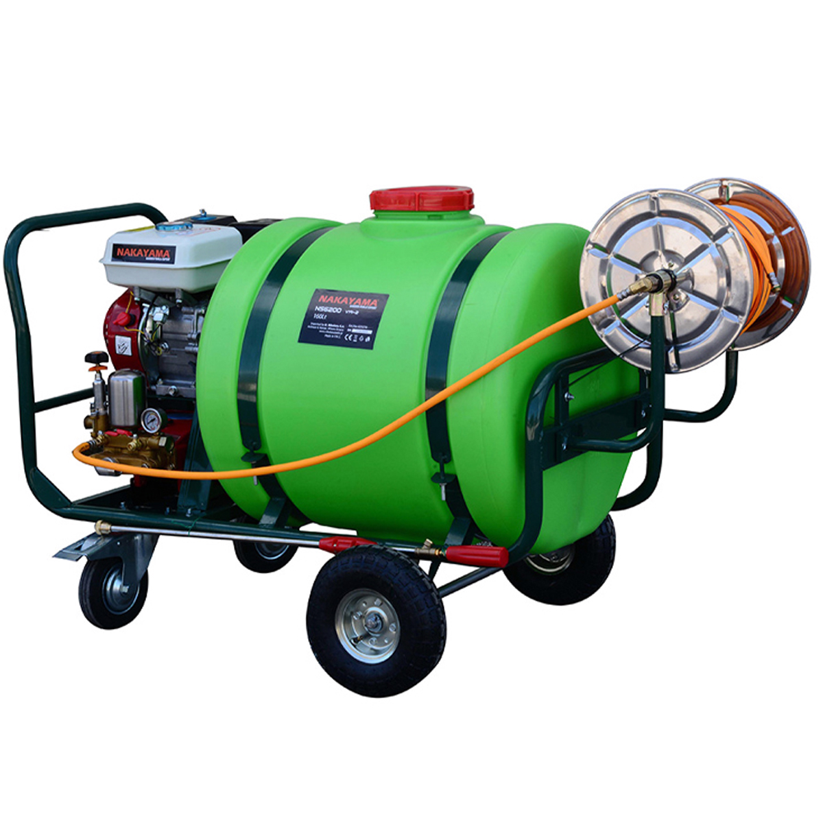 NAKAYAMA NS6200 GASOLINE SPRAYER WITH TANK 160L AND HOSE