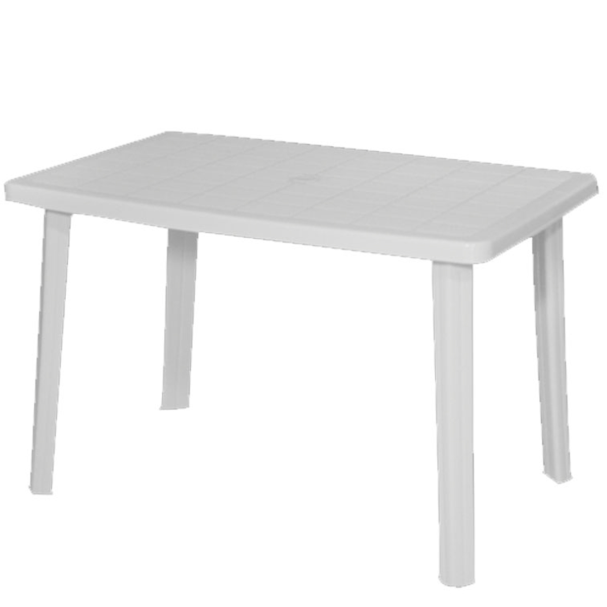 MILTOPLAST RECTANGULAR TABLE WITH STRAIGHT FEET 70X1,10 PLASTIC