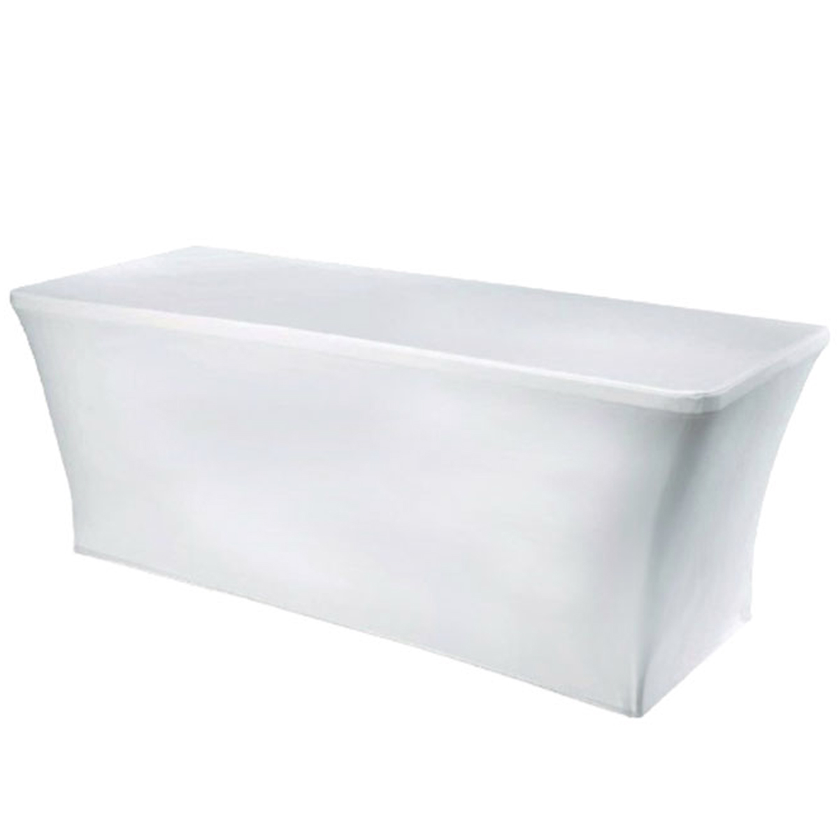 COVER FOR FOLDING TABLE 180 X 75 X 74CM WHITE