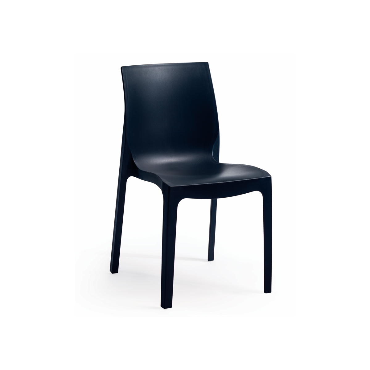 EMMA CHAIR WITHOUT ARMS PLASTIC