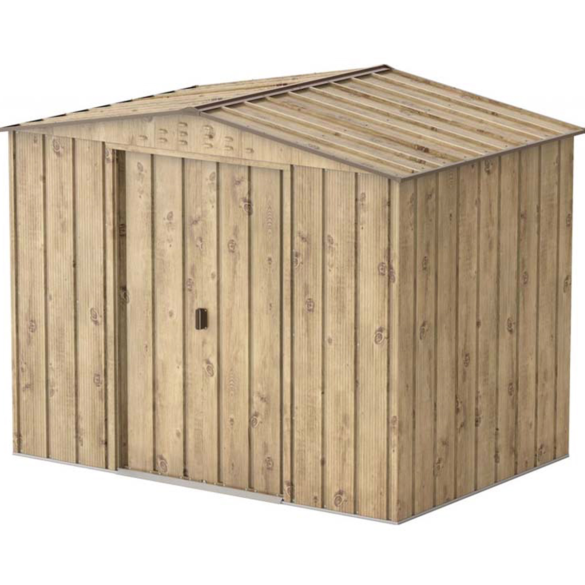 DURAMAX ΜΕΤΑΛΛΙΚΟ ΣΠΙΤΑΚΙ ΚΗΠΟΥ 8'X6' ΚΑΦΕ