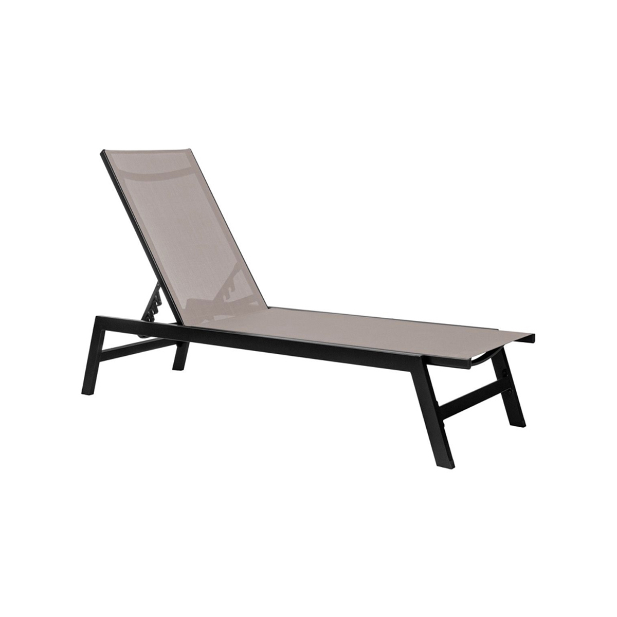 METAL POOL BED 191X55X33CM GRAY