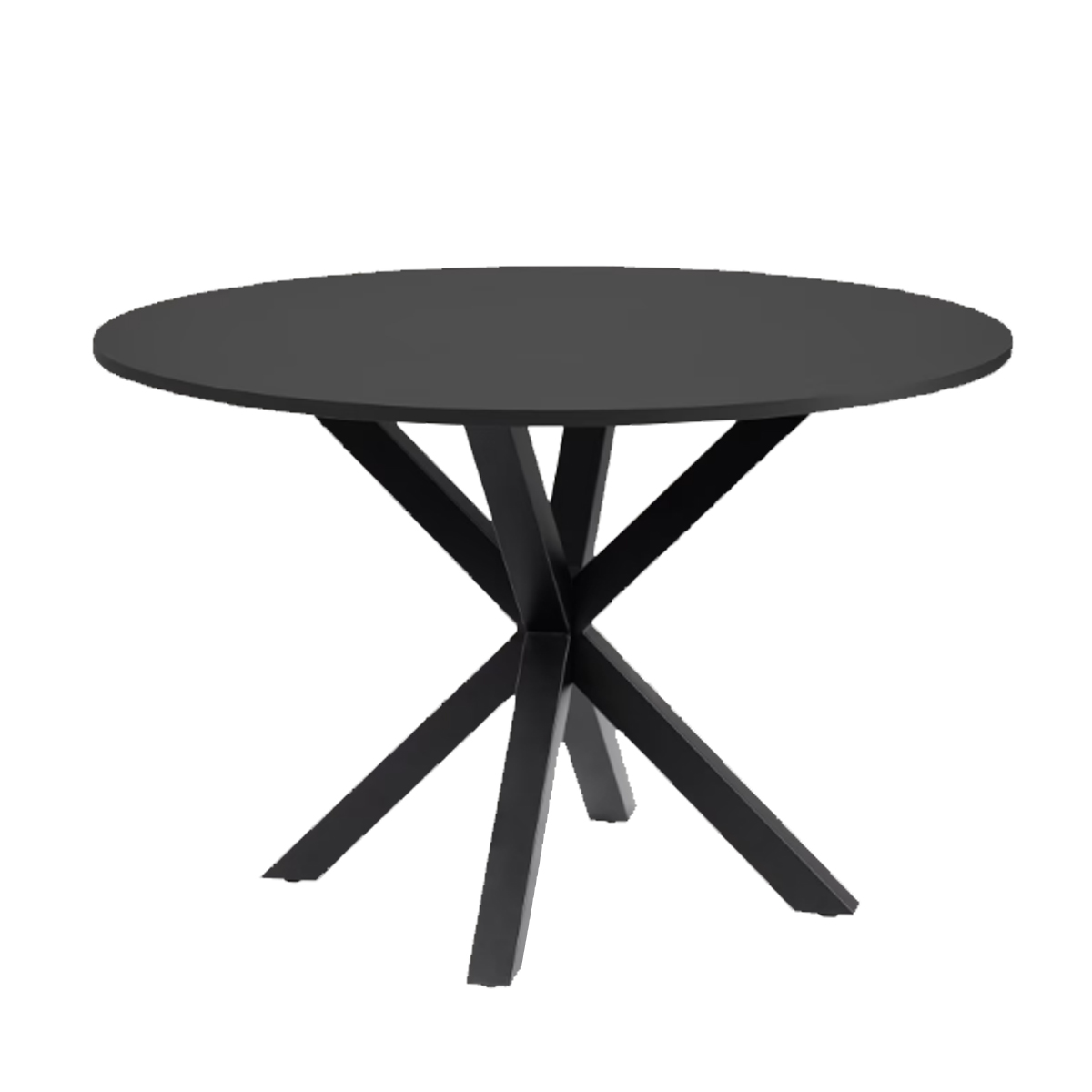 L.H GARDEN ΑΛΟΥΜΙΝΙΟ ΤΡΑΠΕΖΙ ΣΤΡΟΓΓΥΛΟ Φ120X75CM