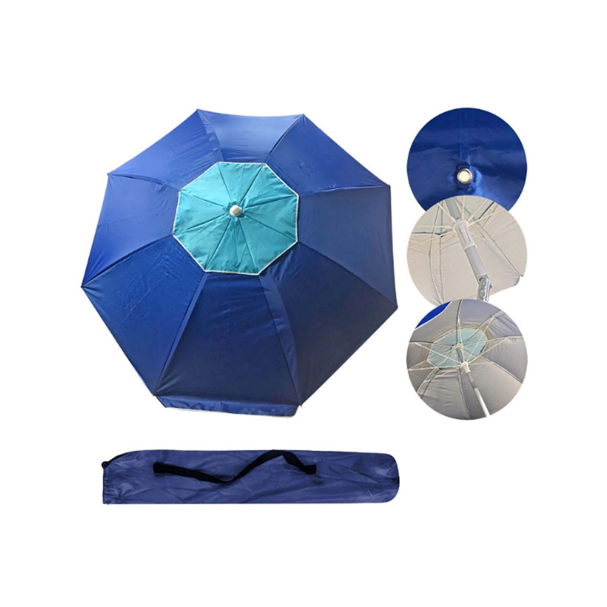 ALU-FIBERGLASS SEA UMBRELLA Φ200CM
