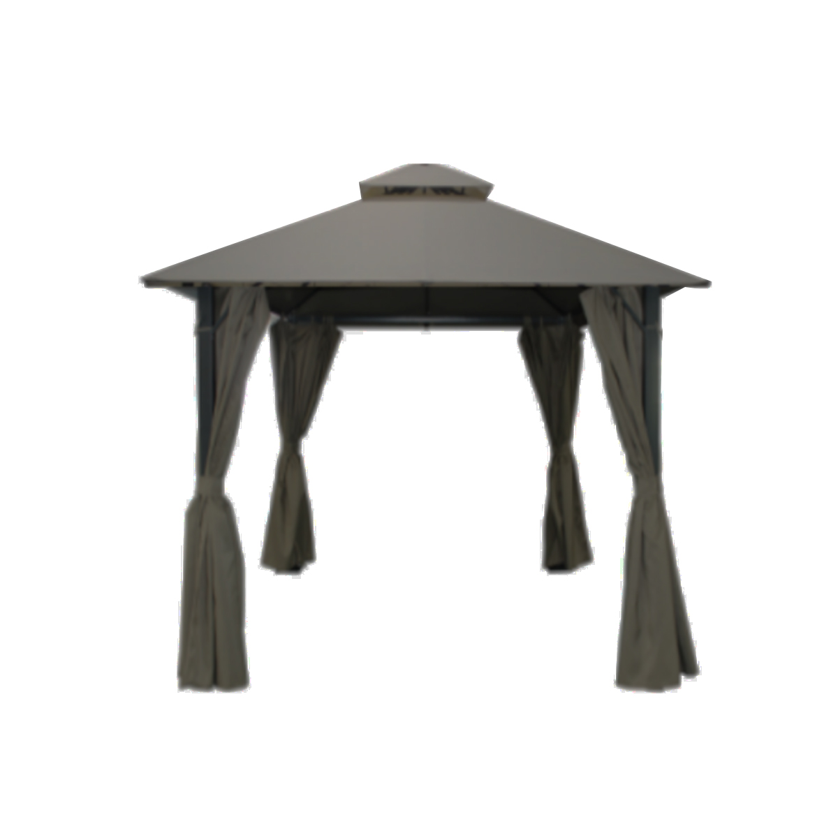 L.H GARDEN GAZEBOO WITH DOUBLE ROOF 3X3M