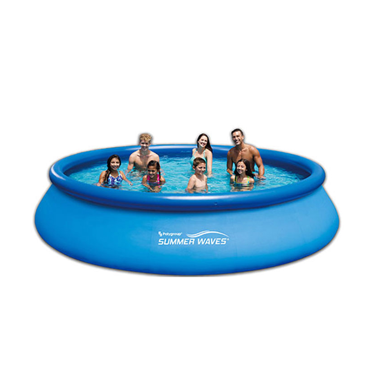 SUMMER WAVES SWIMMING POOL QUICK SET WITH FILTER