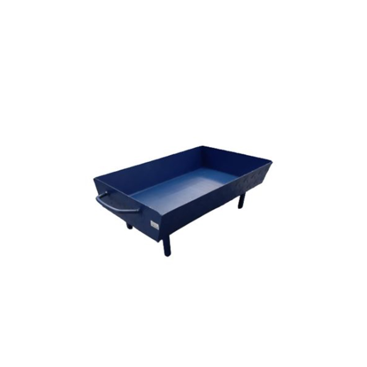 CHARCOAL BBQ 70X32X60CM WITH NO LEGS METALLIC BLUE