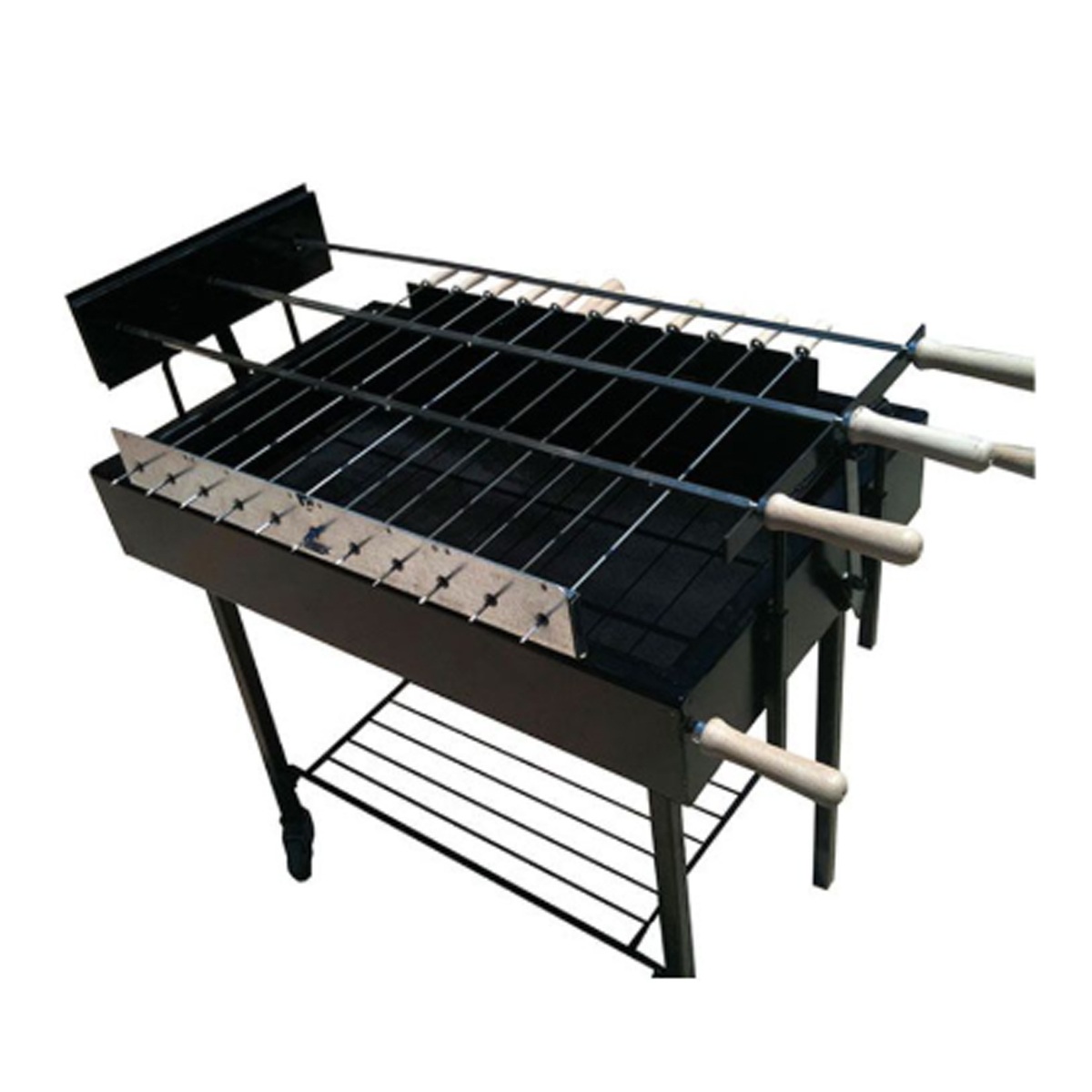 CHARCOAL BBQ MRD MERCENDES 80 X 50 X 72CM SET