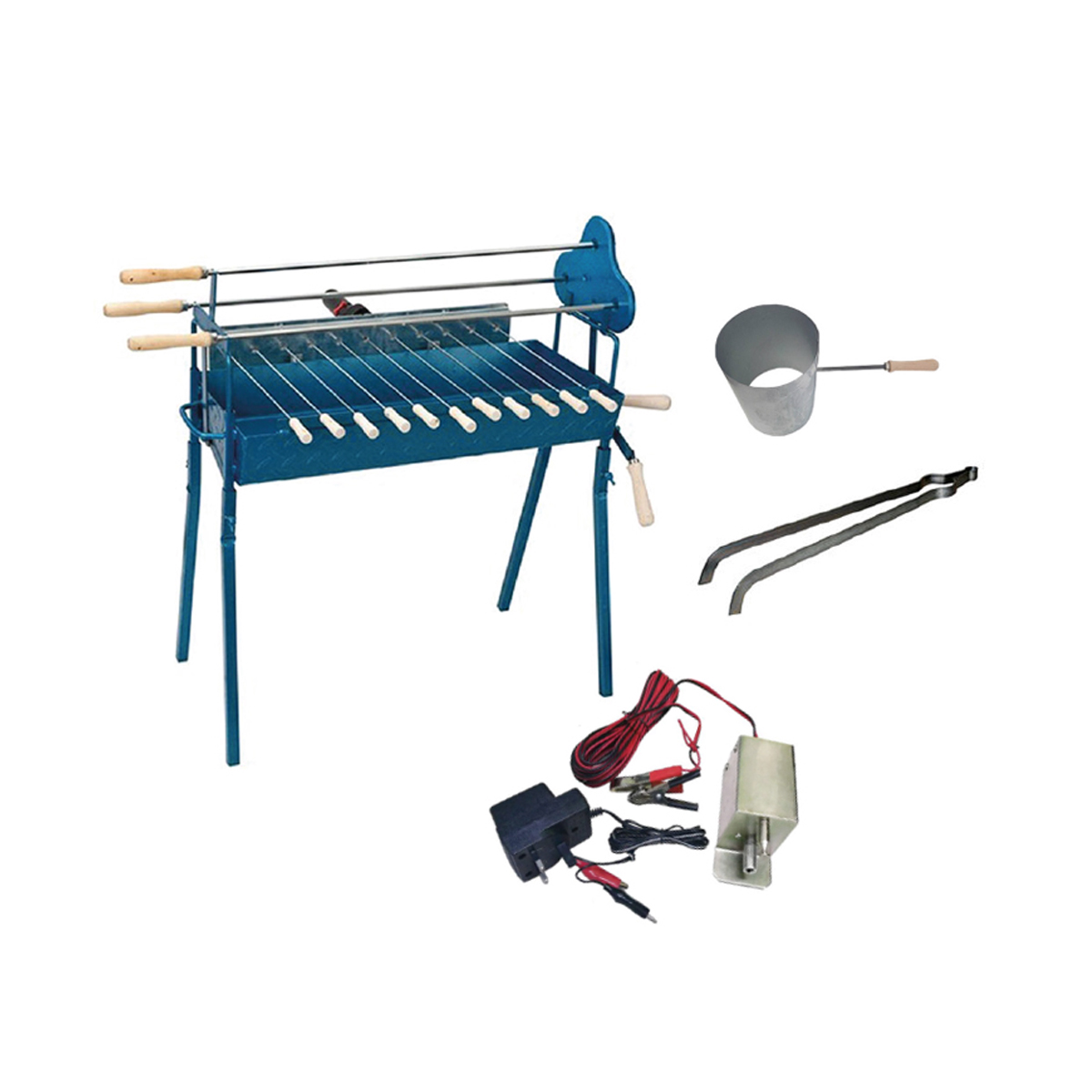 CHARCOAL BBQ WITH MOTER+FOUGARO+MASIA