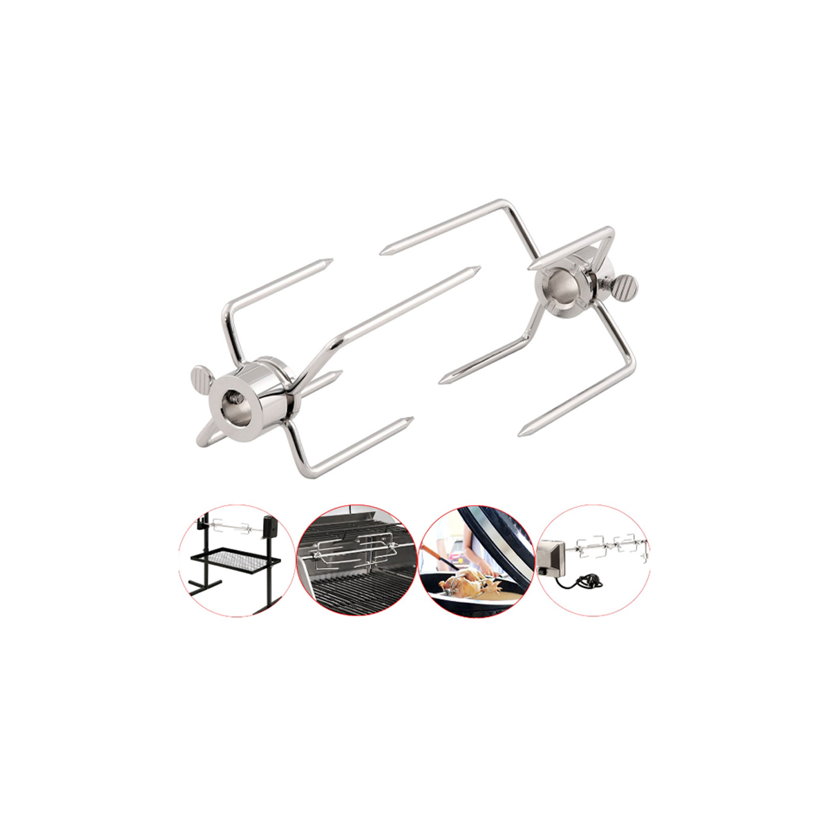 SET OF FORKS 2 PIECES (MEAT FORK)