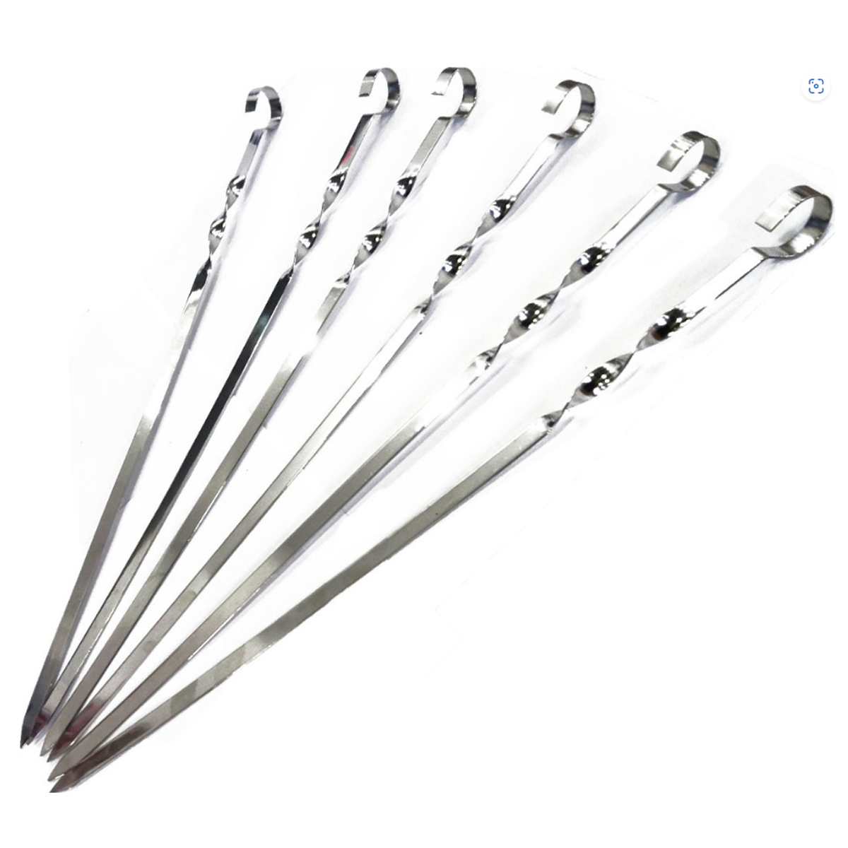 HOME & CAMP SET BARBECUE SHISHES 45CM 6 PCS