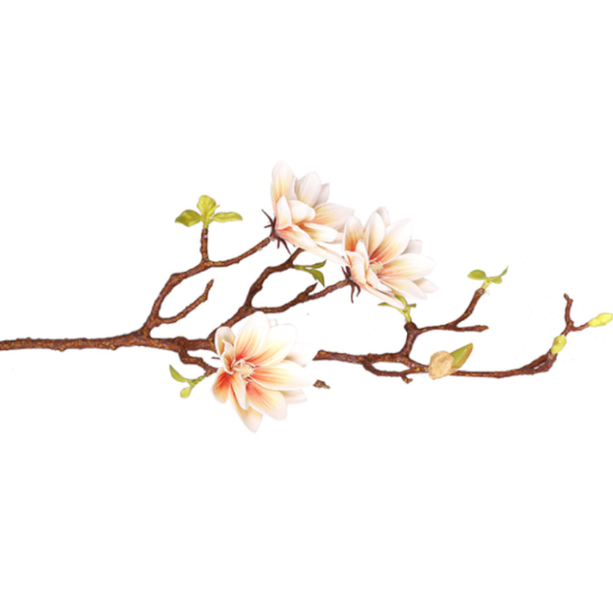 HOME & CAMP ARTIFICIAL SALMON MAGNOLIA BRANCH 79CM