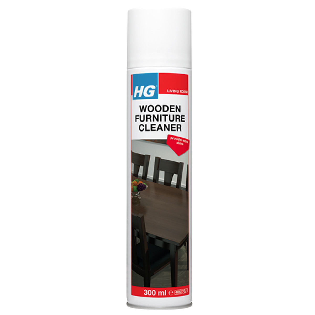 HG CLEANING & POLISHING SPRAY FOR WOODEN SURFACES HG 300ML