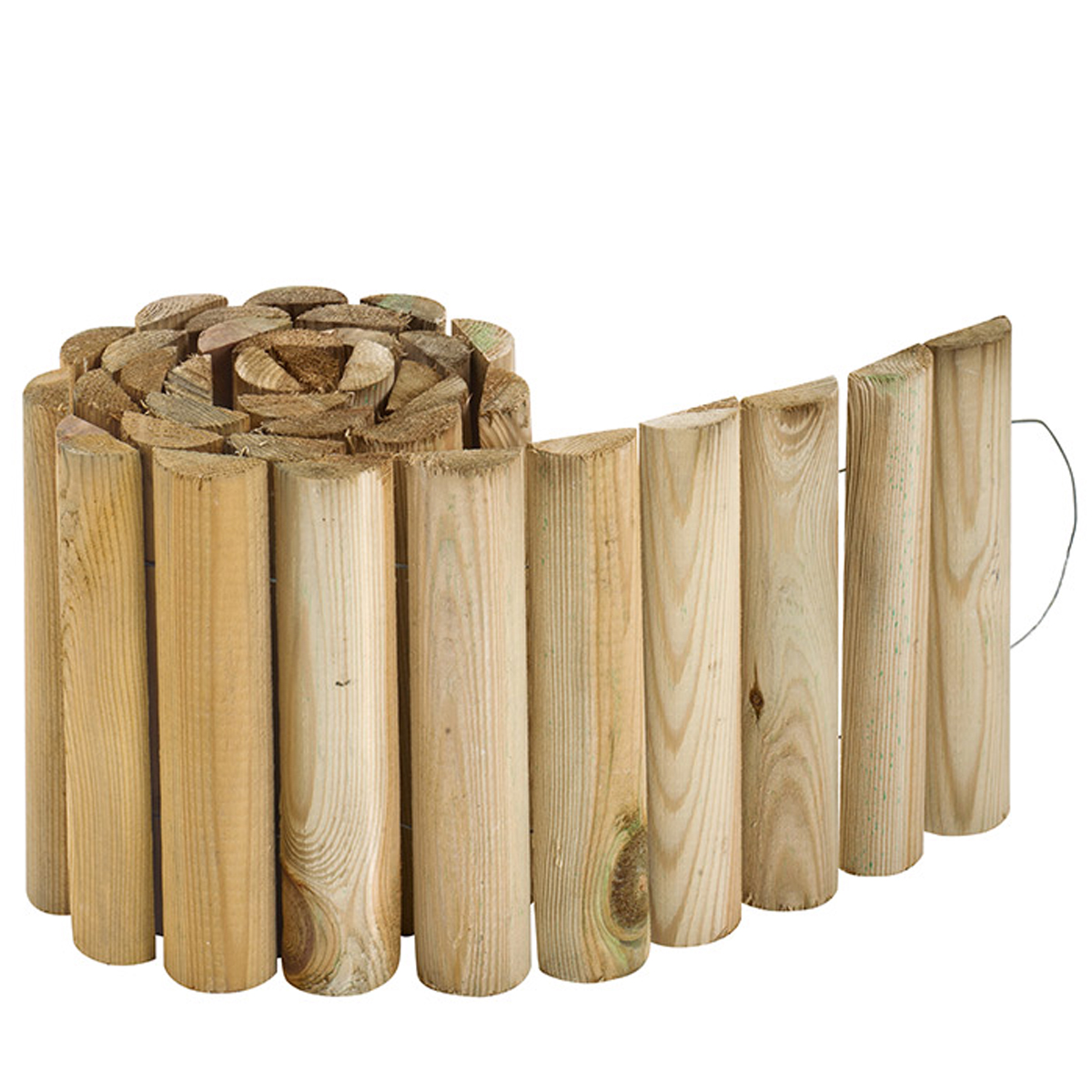 BURGER WOODEN BORDER PINE