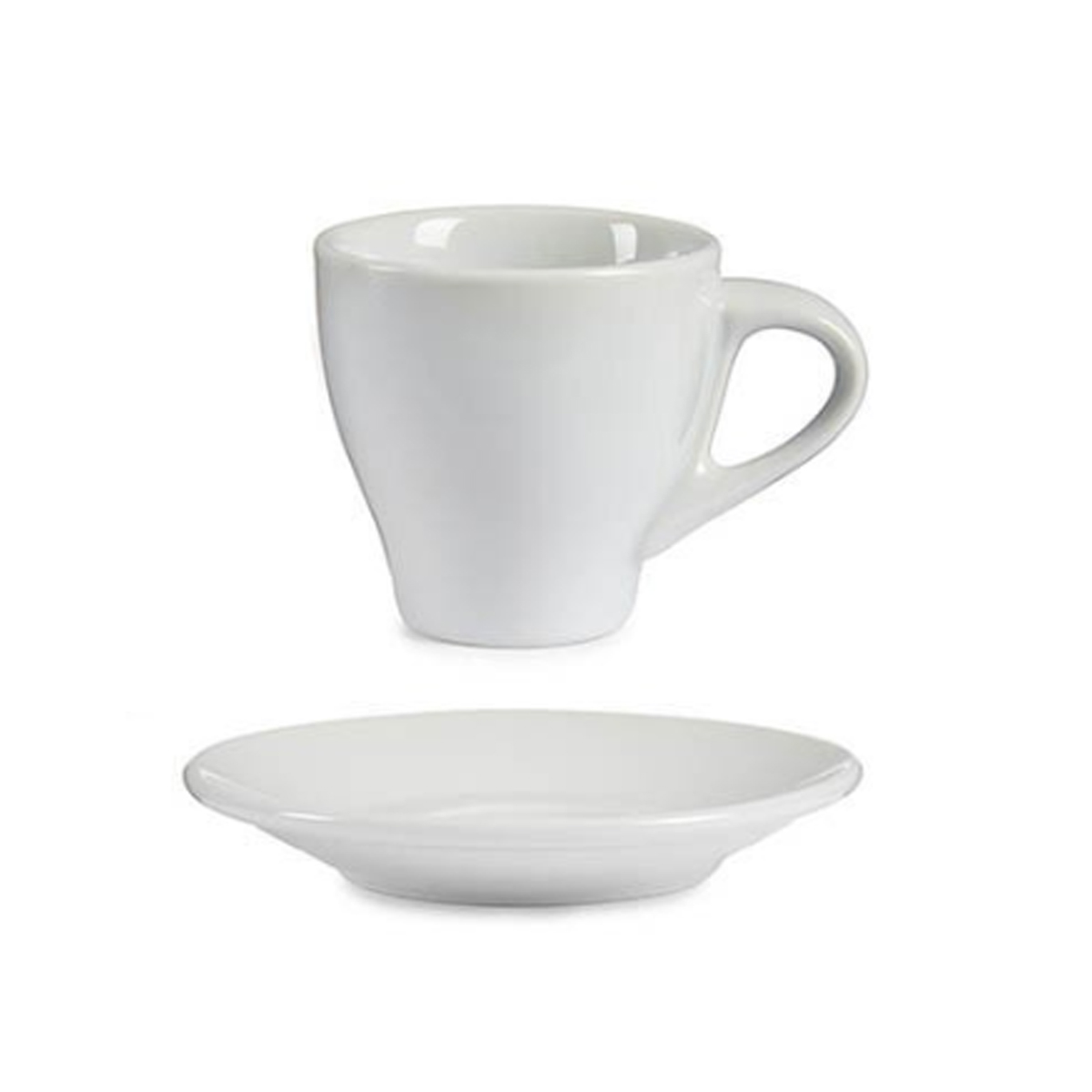 ΣΕΤ 6ΤΕΜ ΦΛΥΤΖΑΝΙΑ ΚΑΦΕ ΠΟΡΣΕΛΑΝΗ ΑΣΠΡΑ 120ML