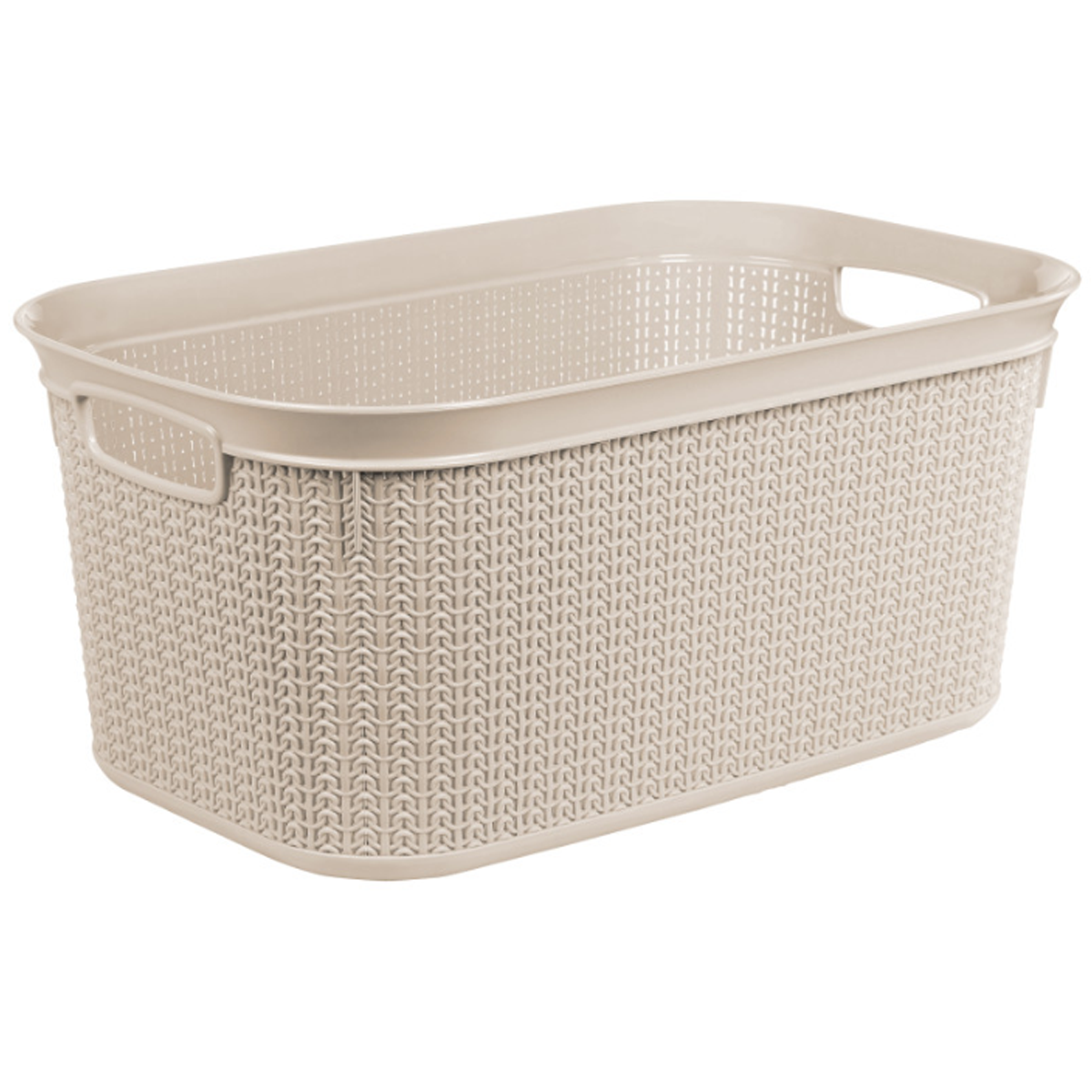 VIOSARP CLOTHES BASKET 50.5X33.5X23.5CM 27L PLASTIC