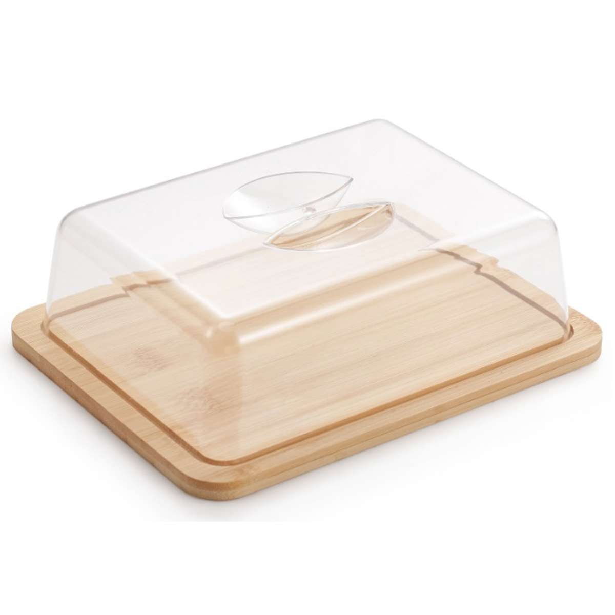 VIOSARP CHEESE TRAY BAMBOO 24X18X7.7CM