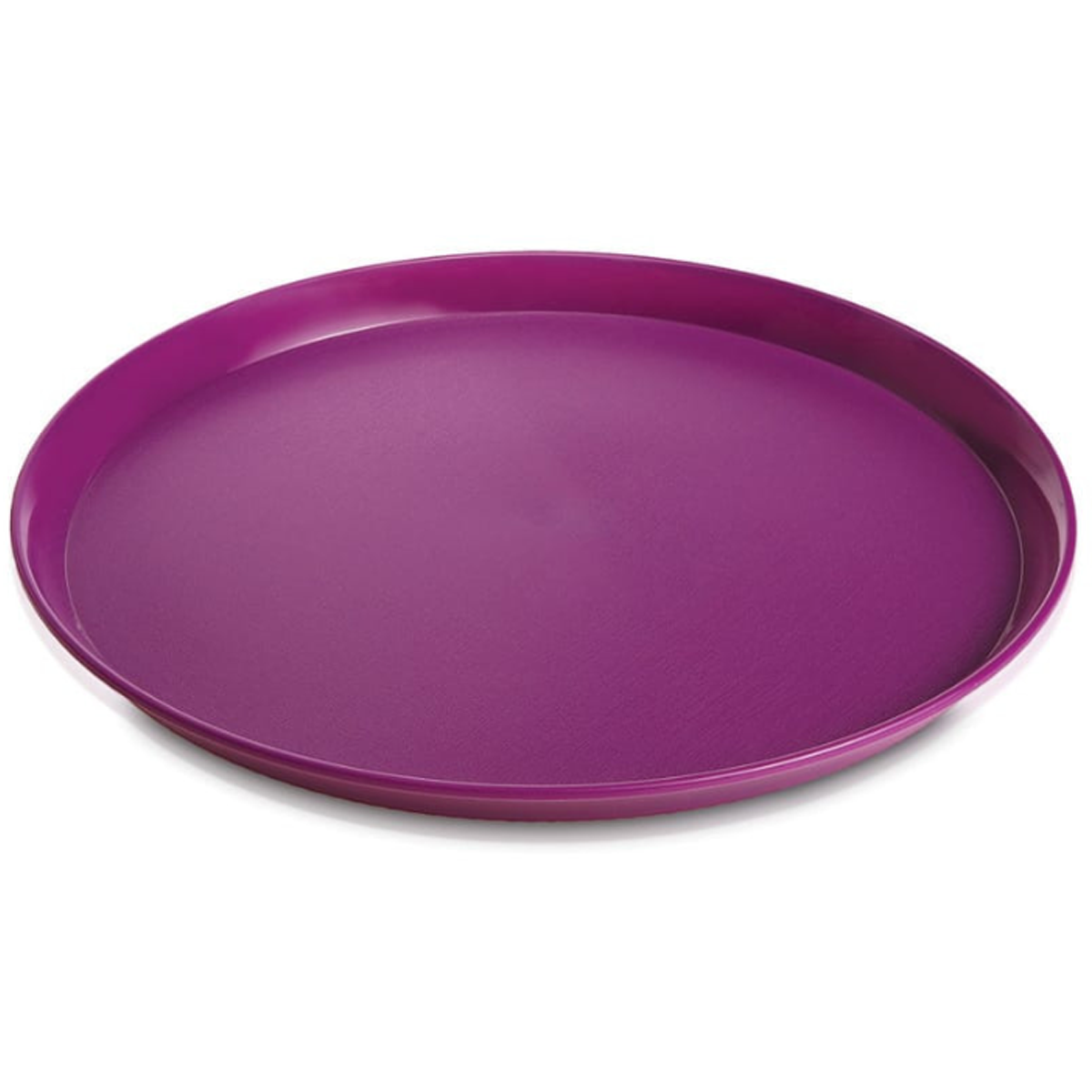 VIOSARP PLASTIC ROUND SERVING PLATE 32X22CM
