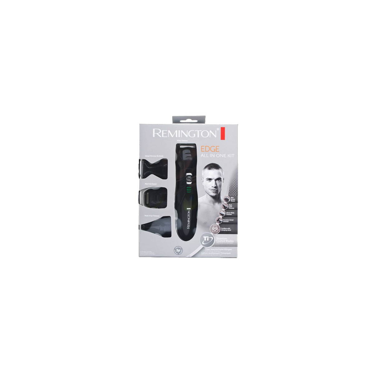 REMINGTON PG6030 GROOM ALL-IN-ONE KIT TITANIUM SHAVER