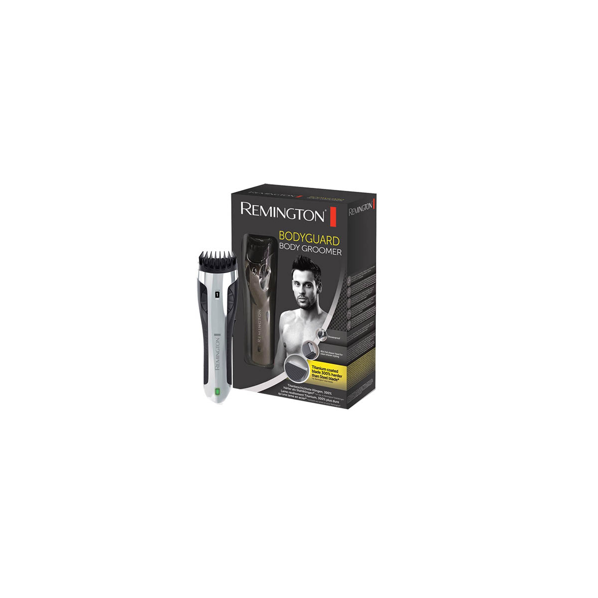 REMINGTON BHT2000 WASHABLE HAIR TRIMMER/SHAVER