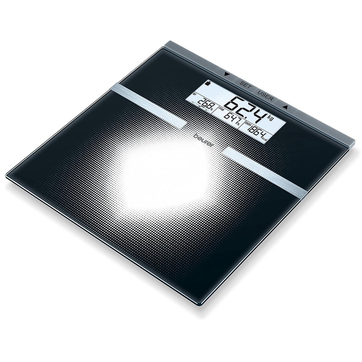 BEURER ΗΛΕΚΤΡΟΝΙΚΗ ΖΥΓΑΡΙΑ ΜΠΑΝΙΟΥ BG21 ΜΑΥΡΗ