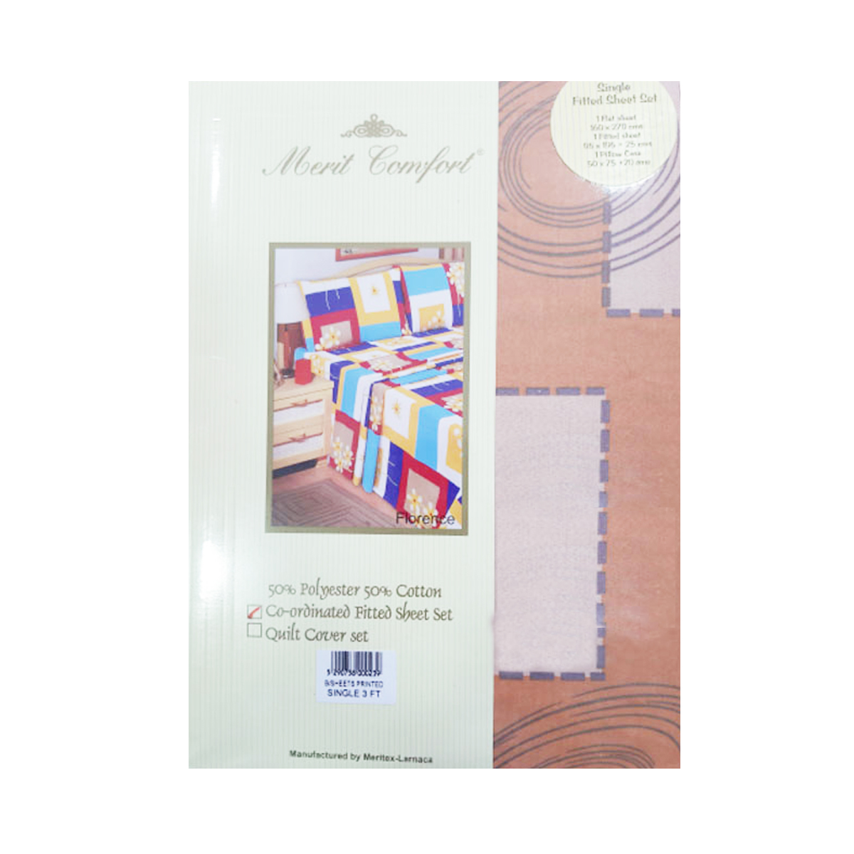 SUMMER SHEET SET WITH RUBBER SINGLE