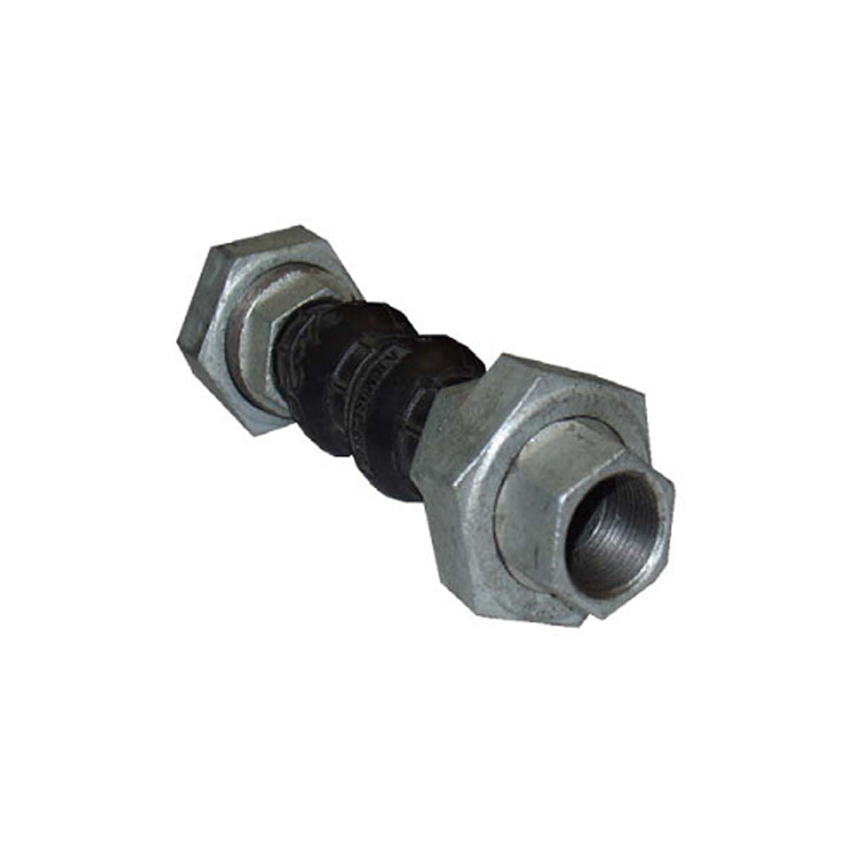 EXPANSION WITH RUBBER  GALVANIZED