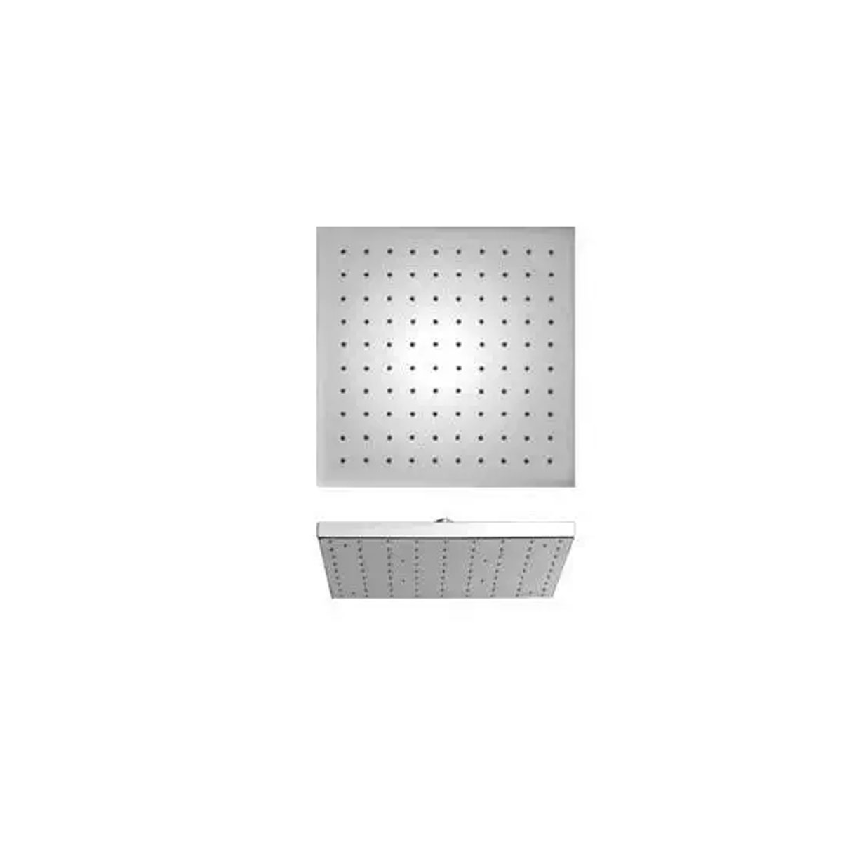 PAINI ROSETTE SHOWER NICKEL SQUARE
