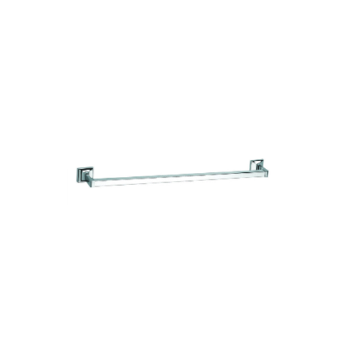 724 NICKEL BATHROOM HANGER 60CM