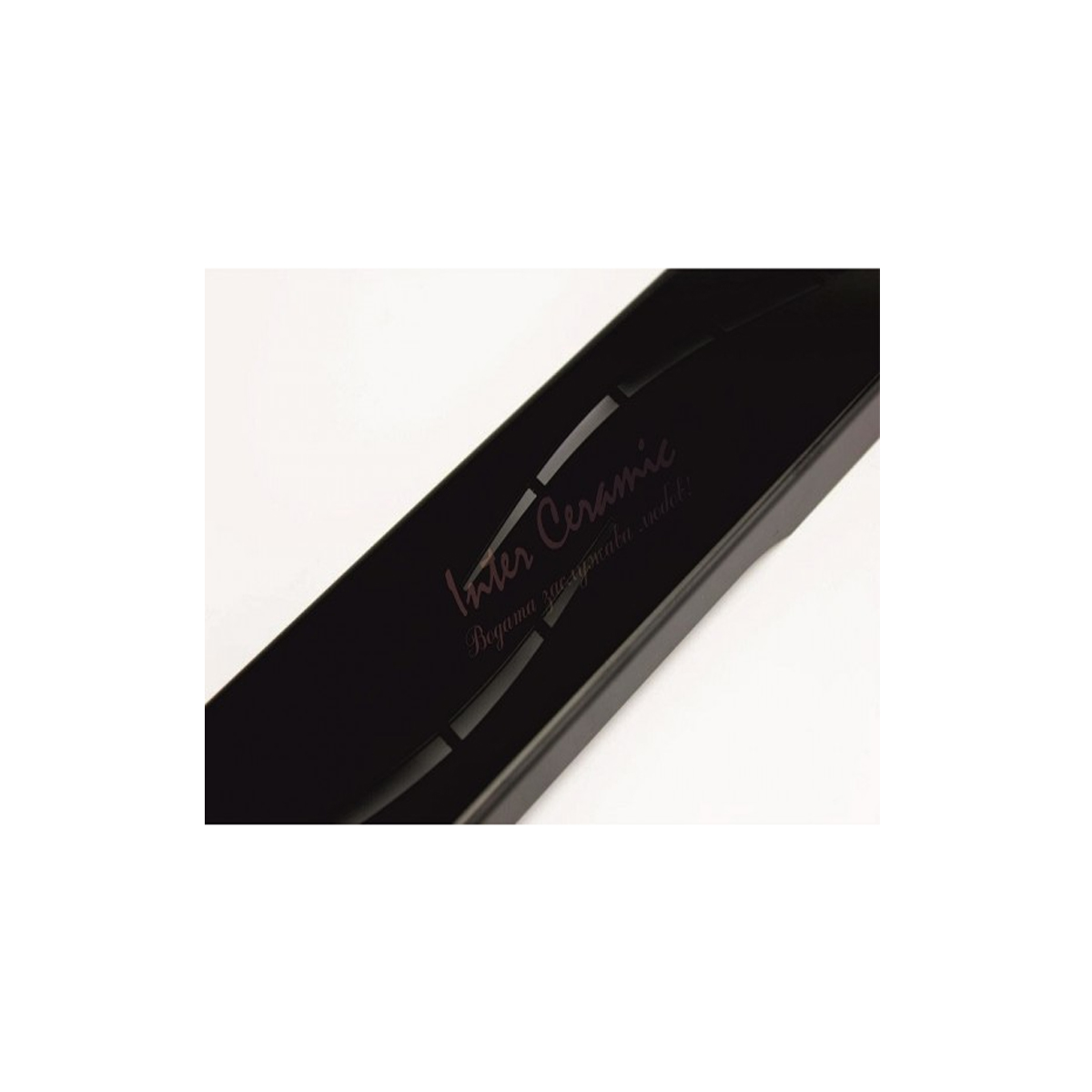 INTER CERAMIC BLACK FLOOR SIPHONE 12,5X50CM