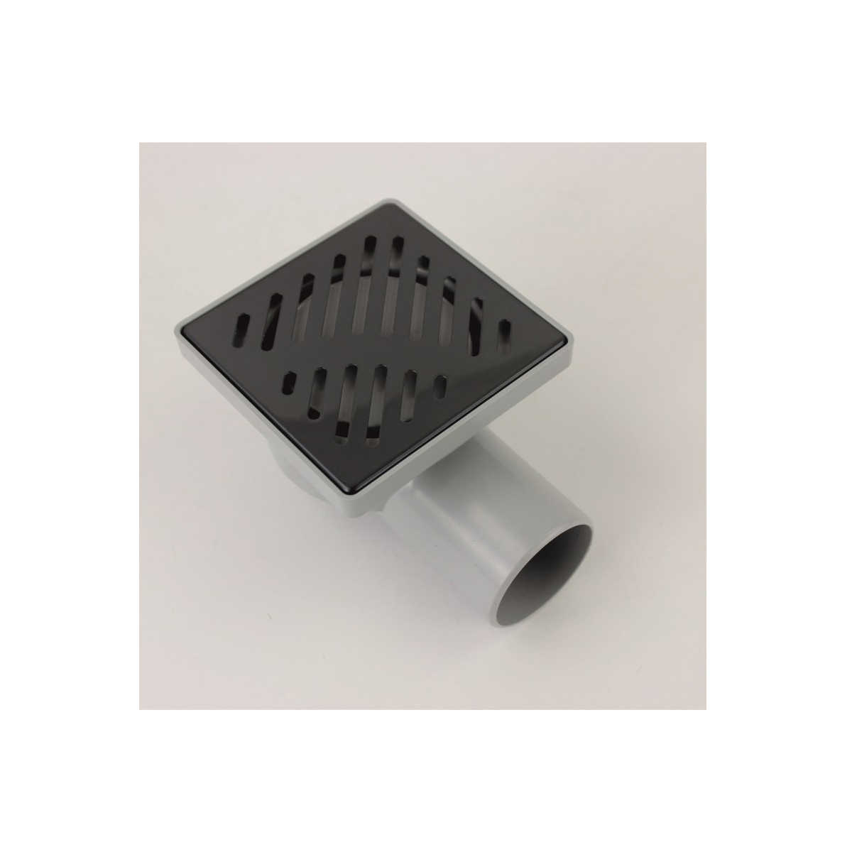 INTER CERAMIC BLACK FLOOR SIPHONE S / S 7X10CM