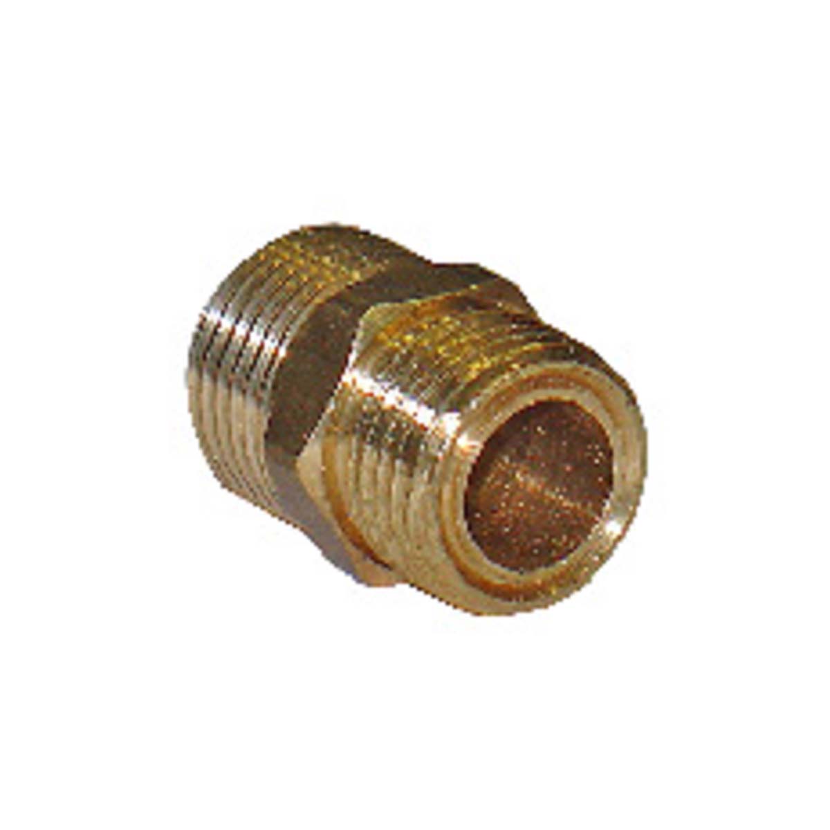 GAS NIPPLE LEFT PASS 1/2 " X 1/2''