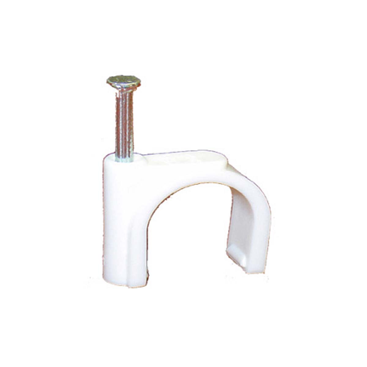 PVC SCLIPS WITH NAIL