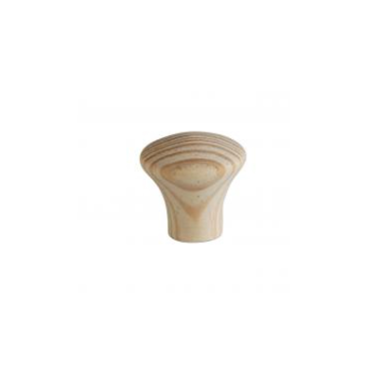 FURNITURE KNOB B BEAUTY OVAL Ø30MM PINE