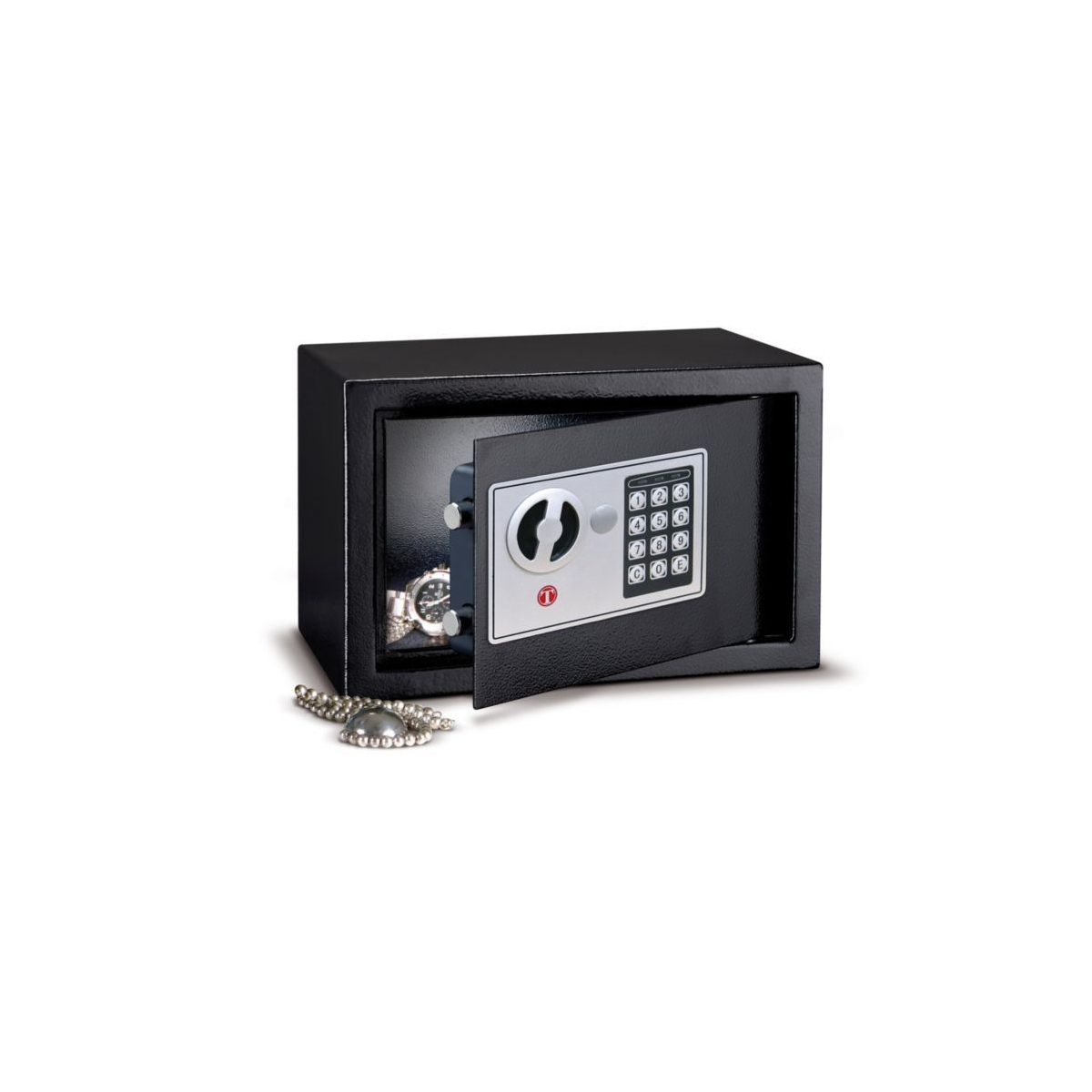 ELECTRONIC SAFE BOX 17.5L BLACK