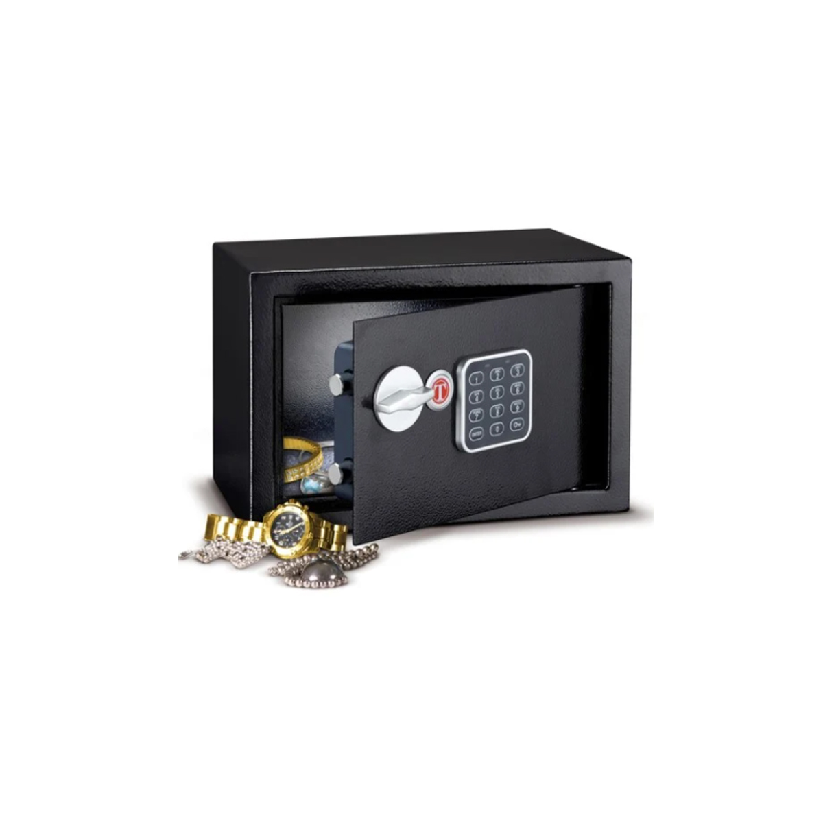 ELECTRONIC SAFE BOX 9.5L CARBON