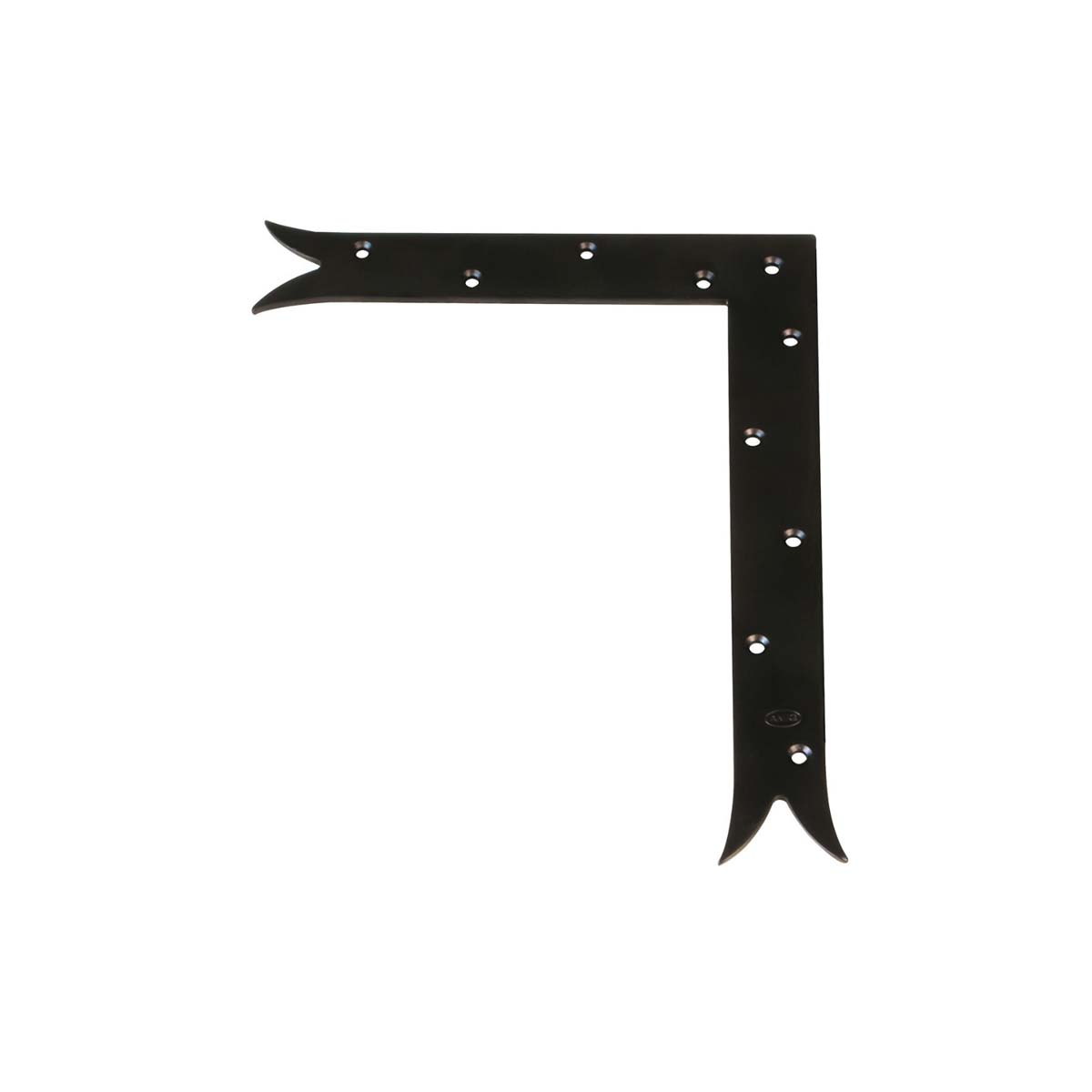 DOOR CORNER GOTHIC MONT.8500 300Χ240MM RIGHT METALLIC BLACK