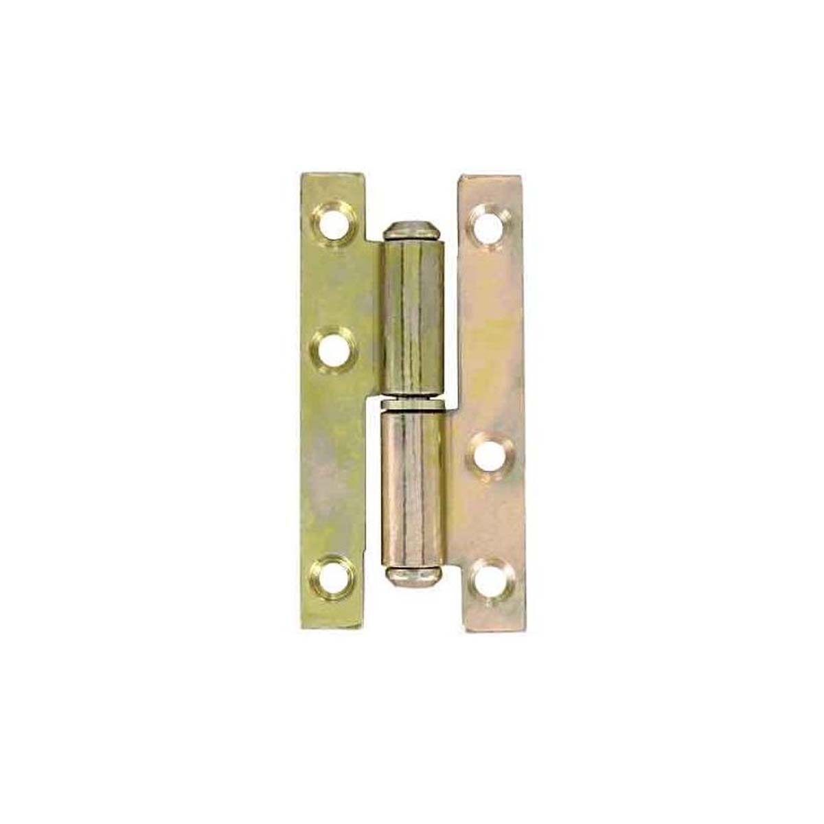 DOOR HINGES 80Χ40MM D STEEL TWO.