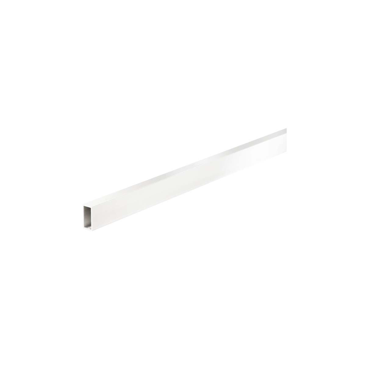 PROFILE RECTANGULAR BAR ALUMINUM 1000X20Χ10MM POWDER COATED