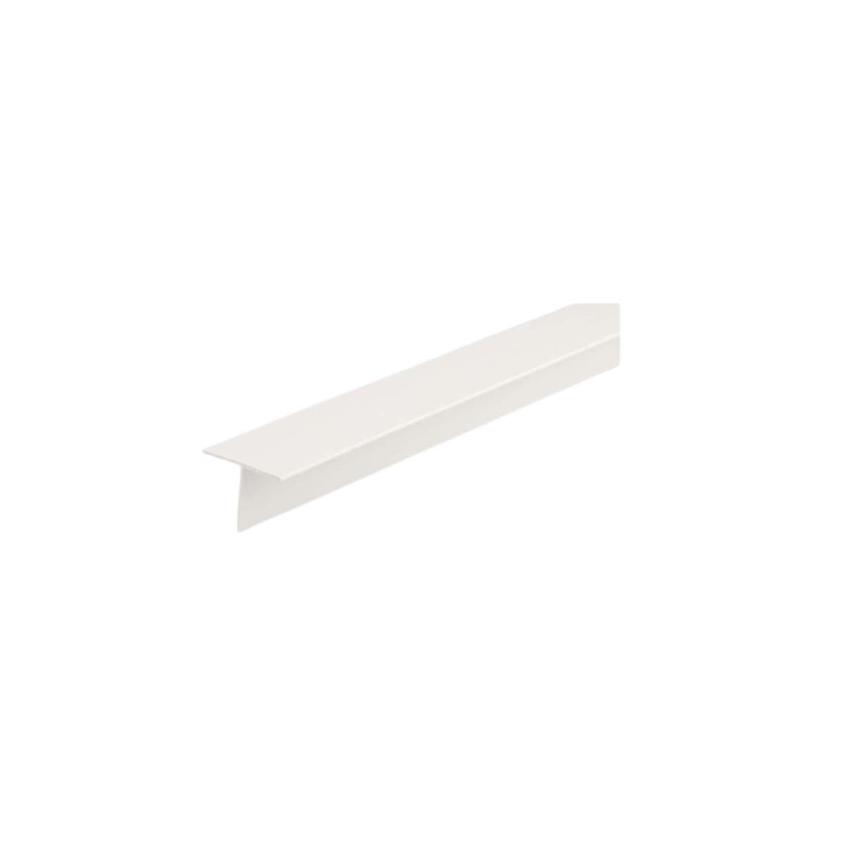 PROFILE "T" SHAPE PVC 2000X25X18X1MM WHITE