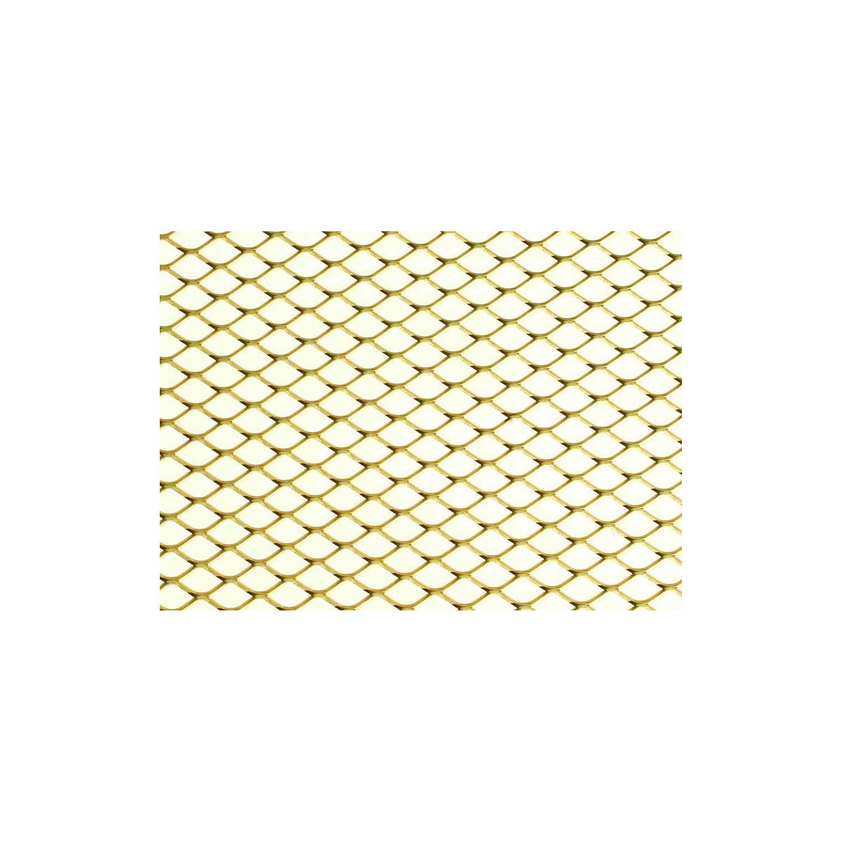 ALUMINUM SHEET METAL 50X20CM 10X5.5X0.8MM GOLD