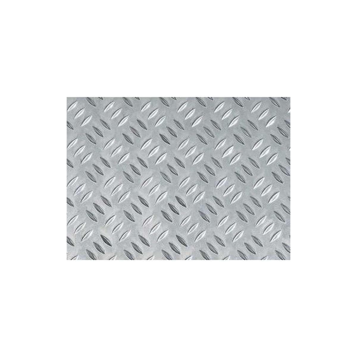 SHEET METAL WITH RICE GRAIN DESIGNS 50X20CM 1.5MM