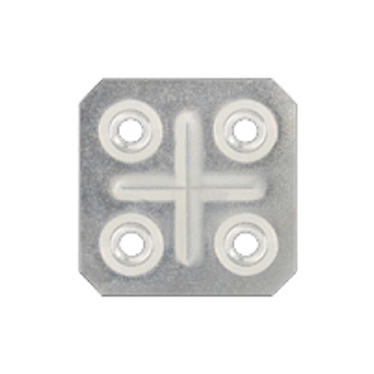 FRIULSIDER ΤΕΤΡΑΓΩΝΟ ΣΥΝΔΕΣΗ ZN. PL. 45Χ45MM EUROBLISTER 4 ΤΕΜ