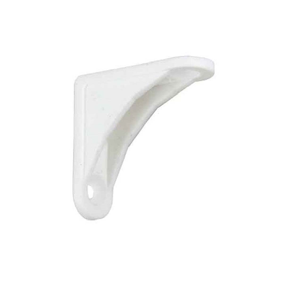 ANGLE CONNECTION 24X24X16MM PLASTIC WHITE 4 PCS