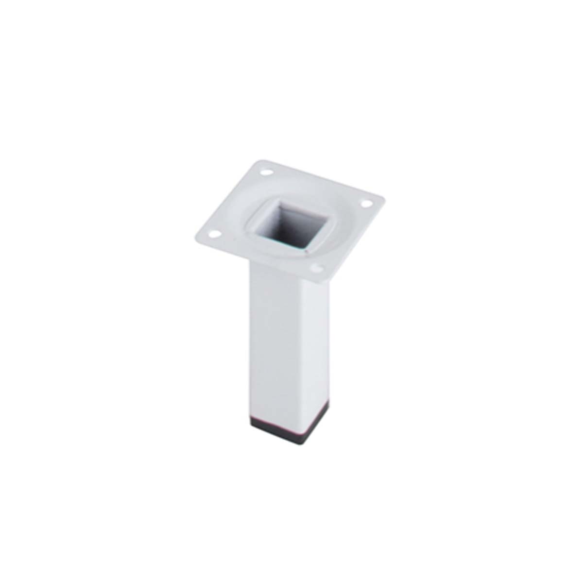 FURNITURE FOOT SQUARE METALLIC