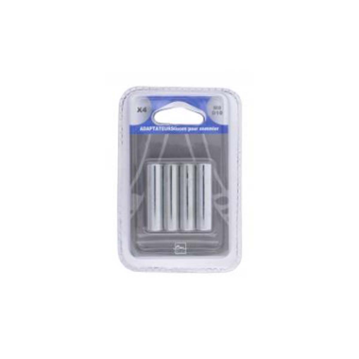 SMOOTH CONNECTION FOR FURNITURE FEET 40ΧΦ10MM METAL 4 PCS.