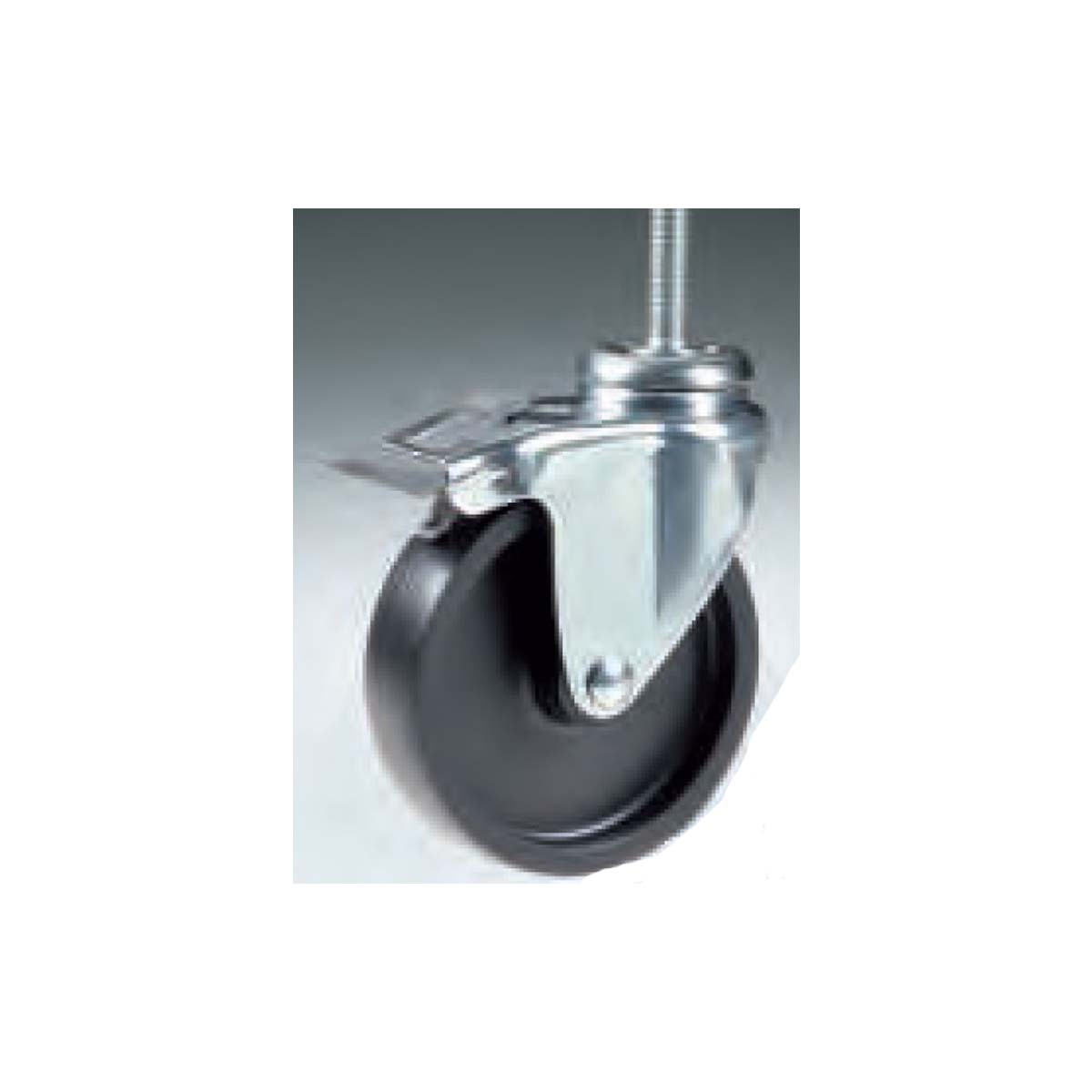 WHEEL WITH SCREW AND STOPPER DF / 2 BLACK