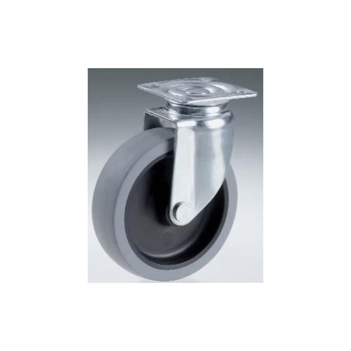 WHEEL WITH FLANGE D1P / 7 50MM GRAY